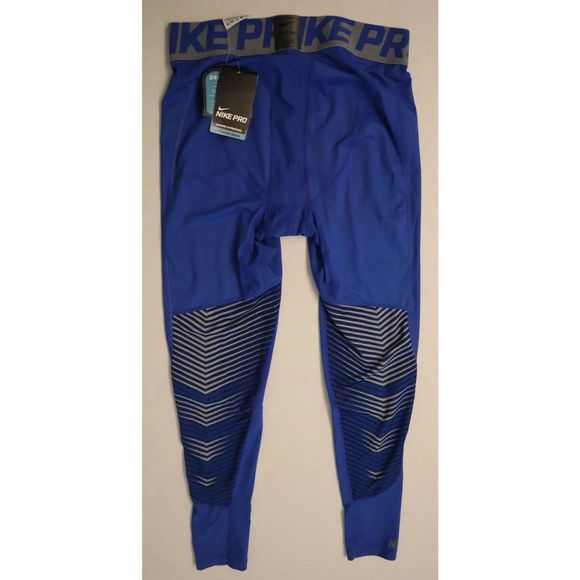Nike Pro 709450 480 Men' s Sz XL Blue Gamme Hypercool Compression Tights $65 - Picture 5 of 8